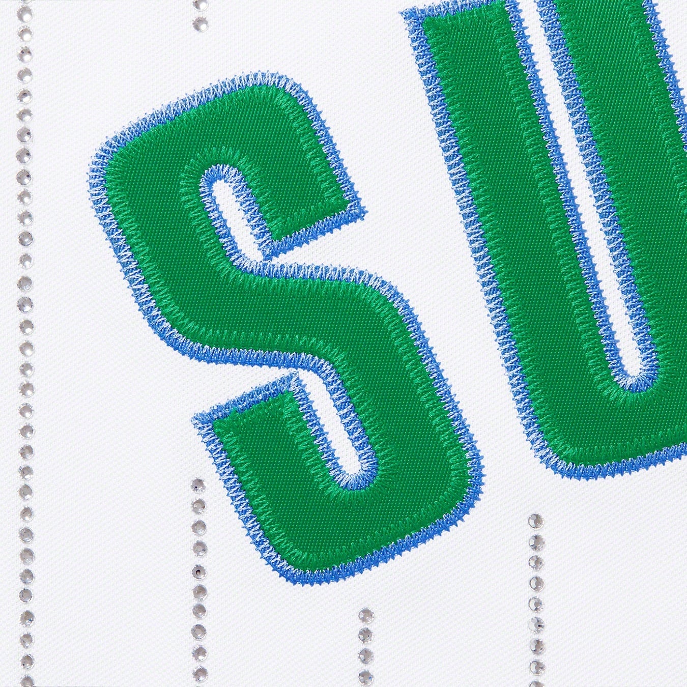 Rhinestone Stripe Baseball Jersey view 4